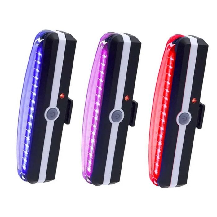 Luz LED Trasera para Bicicleta Recargable Impermeable - Imagen 2