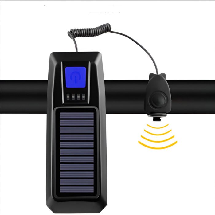 Luz LED Recargable + Timbre para Bicicleta/Scooter - Azul - Imagen 2