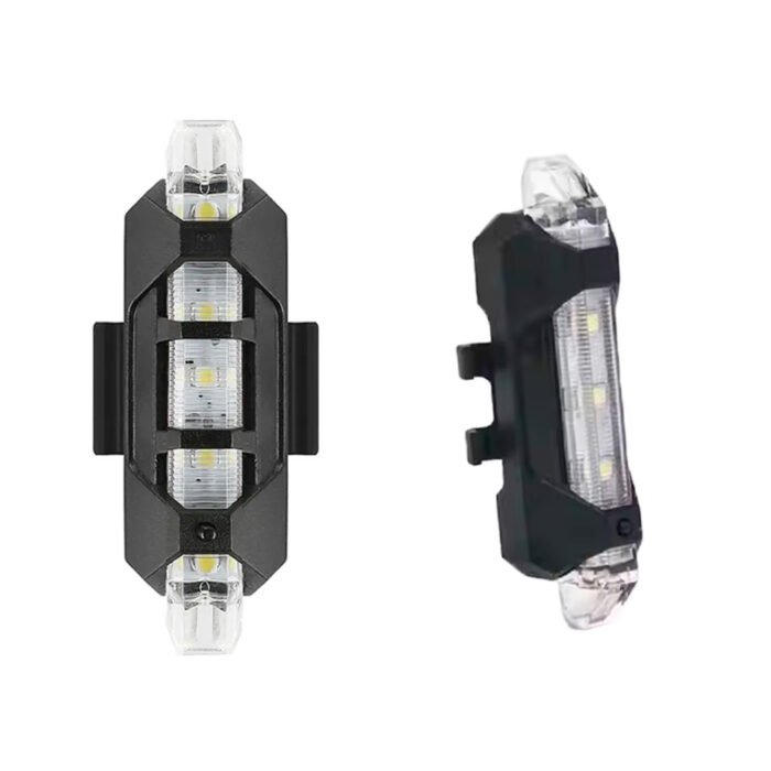 Luz LED trasera para bicicleta - Blanco