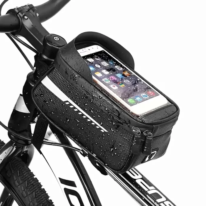 BOLSO IMPERMEABLE PORTACELULAR PARA BICICLETA