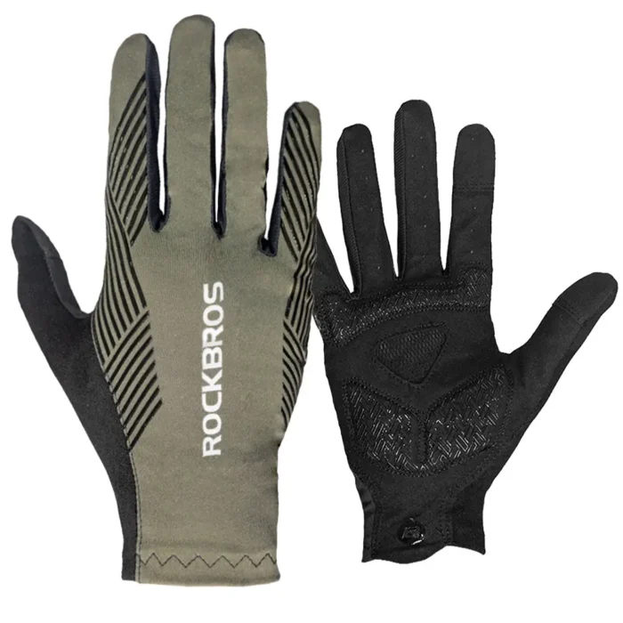 Guantes Deportivos Touch Verde Rockbros
