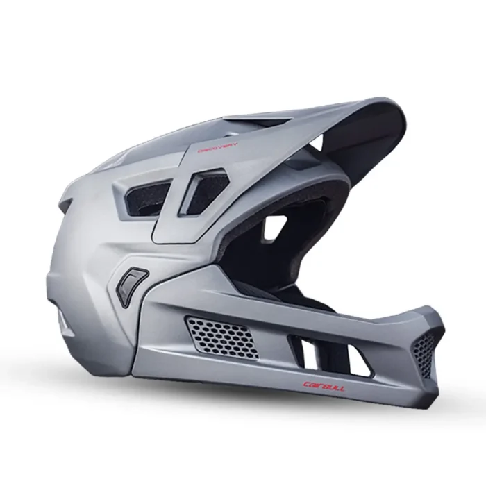 Casco Plateado Discovery Full Face Cairbull BH11